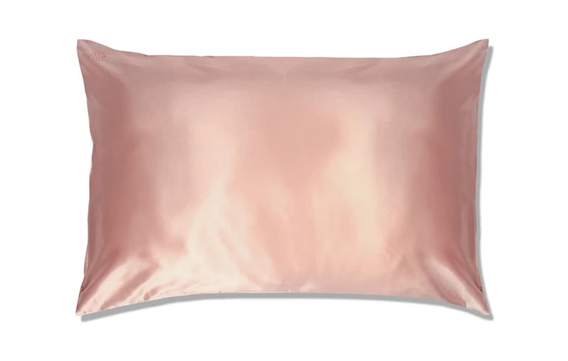 Pink Slip Silk Pillowcase