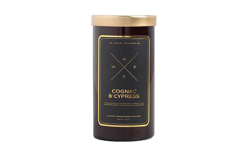 Cypress and Cognac Candle