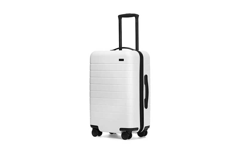 Away White Carry On with Power Bank