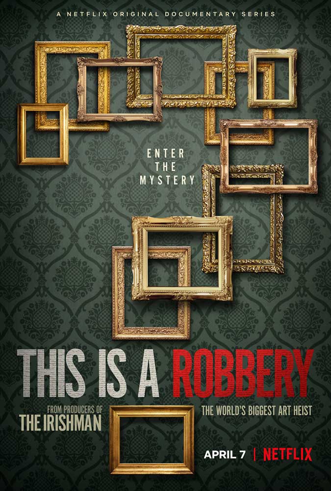 This is a Robbery Netflix Series Poster
