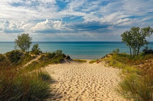 Indiana Dunes Park Near Chicago