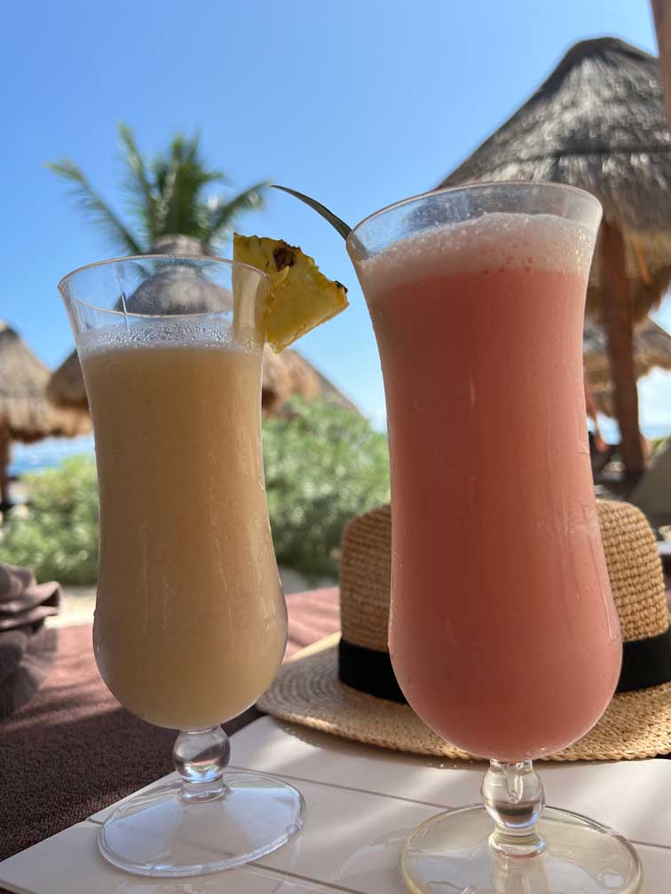 Excellence Playa Mujeres Frozen Cocktails