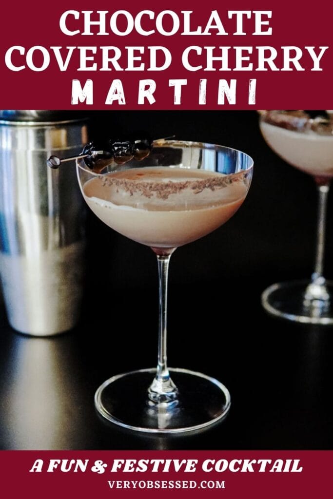 Cherry Cordial Martini