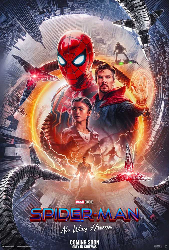 SpiderMan No Way Home Movie Poster