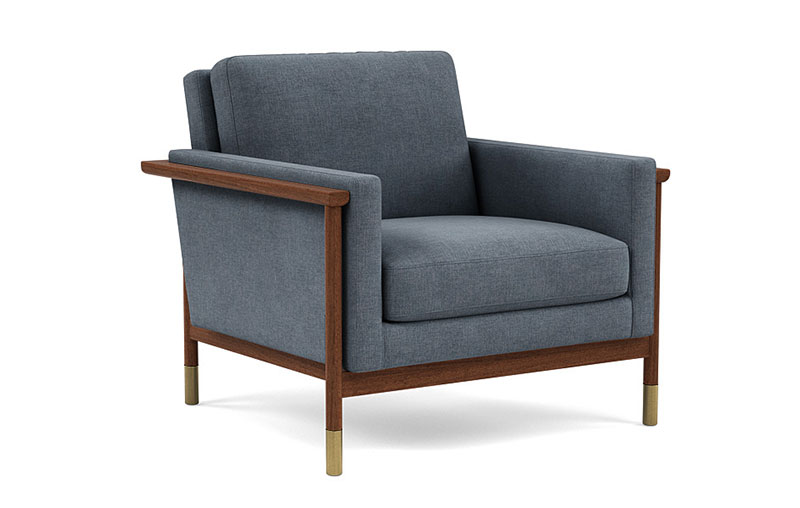 Interior Define Jason Wu Upholstered and Wood Chair