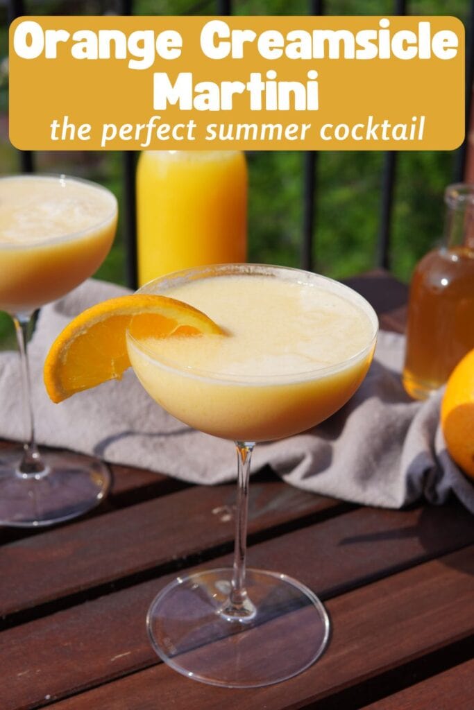 Orange Creamsicle Martini Pinterest