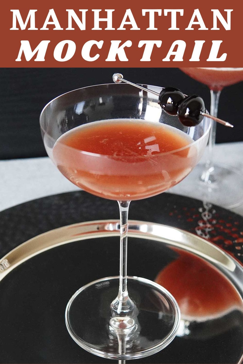 Manhattan Mocktail Recipe - Very Obsessed