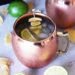 Virgin Moscow Mule with Lime and Candied Ginger