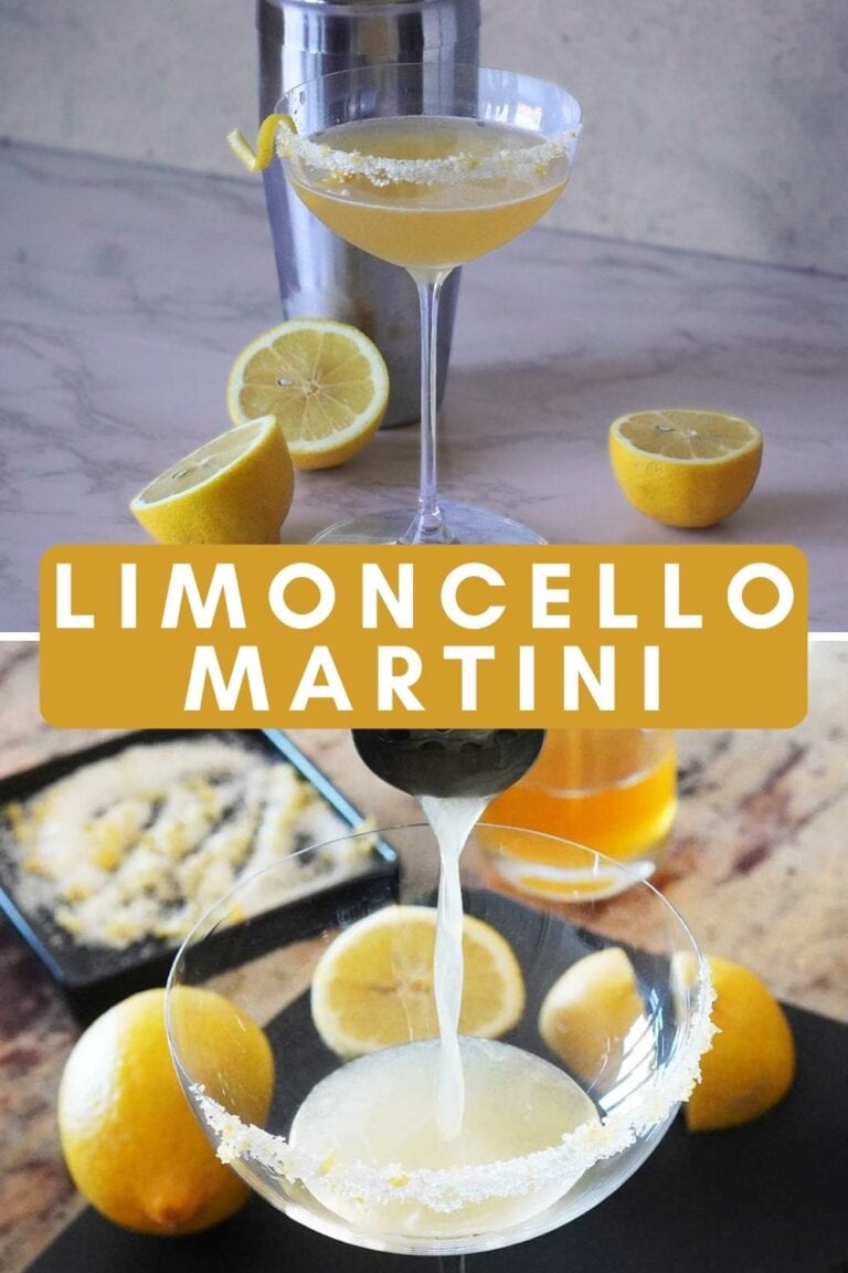 Easy Limoncello Martini Recipe - Very Obsessed