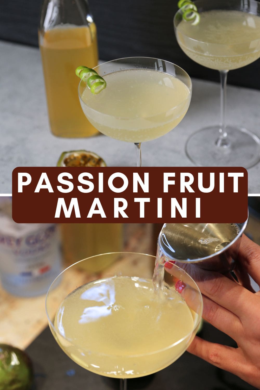 Passion Fruit Martini Recipe Easy Very Obsessed