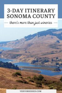 sonoma trip planner